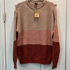 Knot Sisters Multitone Crewneck Sweater